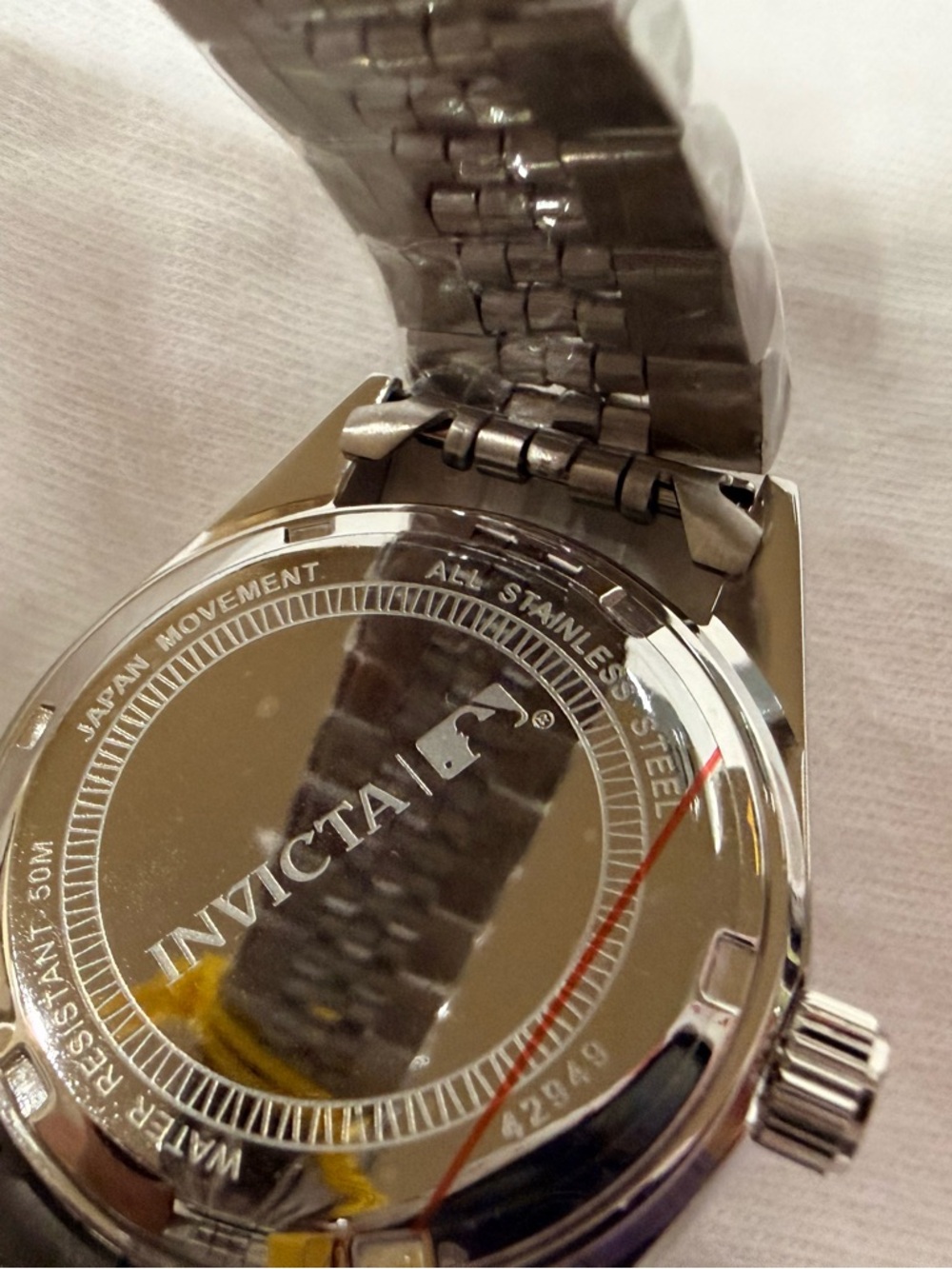 Invicta NY Yankees Silver Stainless Steel Watch with Blue Dial , special edition - Picture 8 of 9